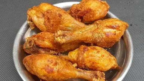 Hình ảnh đùi gà chiên Rôti thêm