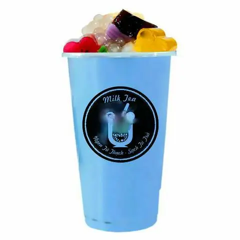 Hình ảnh Trà Sữa Hoa Đậu Biếc Fulltopping
