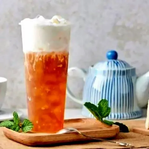 Hình ảnh Hồng Trà Sủi bọt 