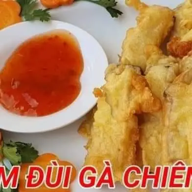 Hình ảnh Nấm đùi gà chiên giòn