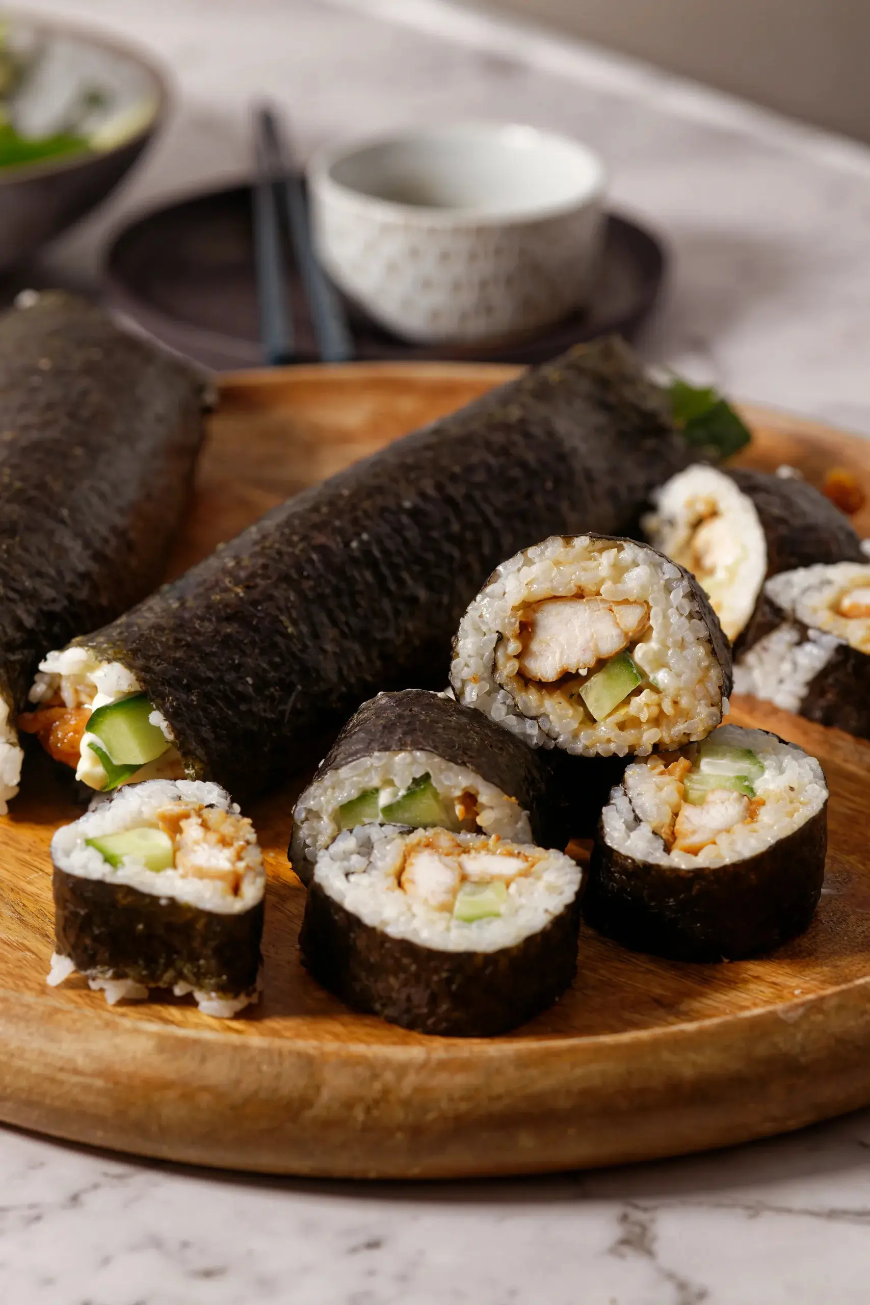Hình ảnh Cuộn Gà Teriyaki (8 Miếng) | Teriyaki Chicken Rolls
