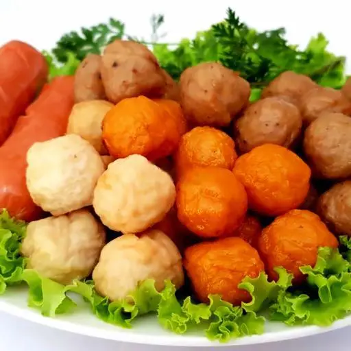 Hình ảnh thập cẩm cá viên viên nhỏ