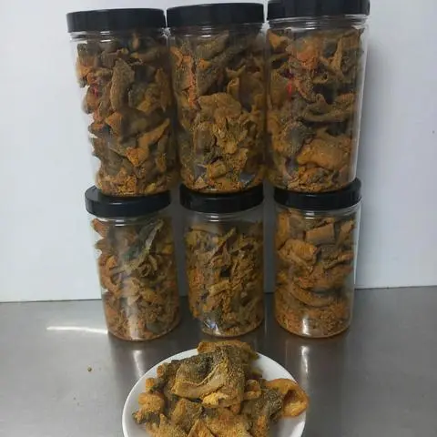 Hình ảnh Da cá trứng muối -250gr