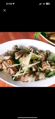 Hình ảnh Ốc Len hấp sả