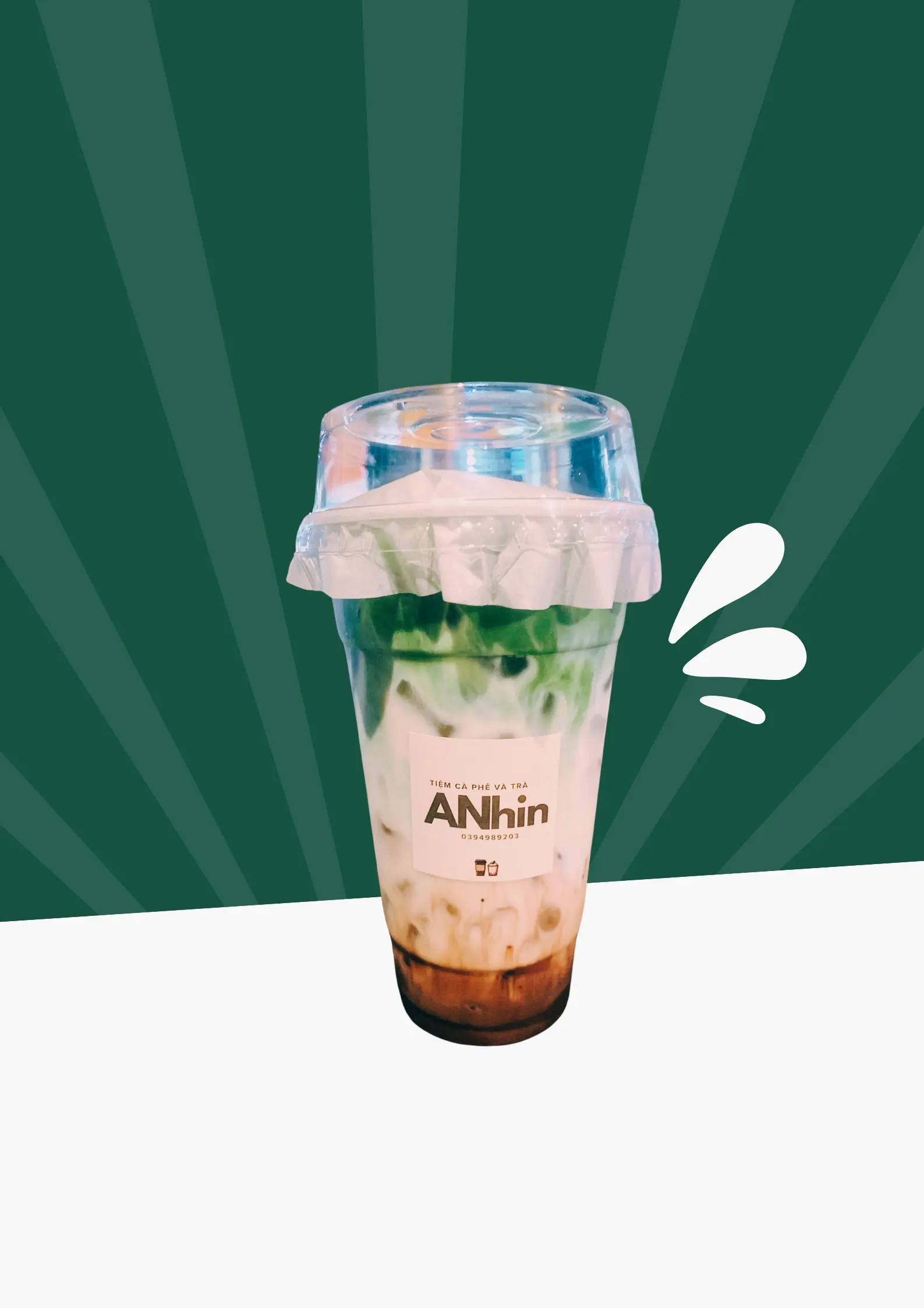 Hình ảnh Matcha latte cacao