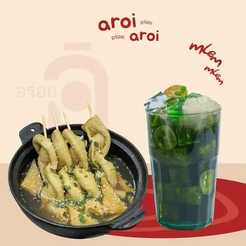 Hình ảnh combo 1 phần soup chả cá + 1 ly nước