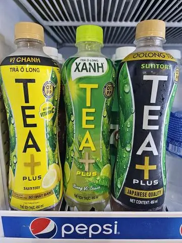Hình ảnh Trà ô long trà xanh Matcha