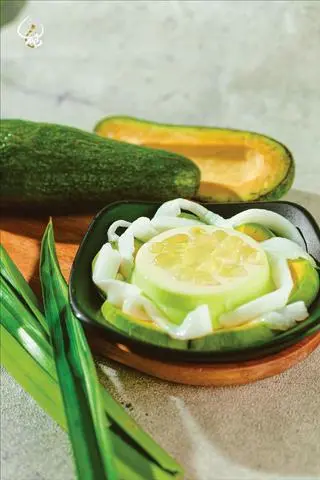 Hình ảnh Chè Bơ Dừa Non