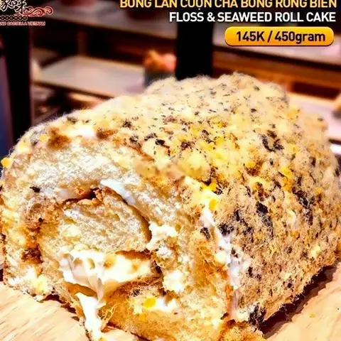 Hình ảnh Bánh bông lan cuộn rong biển
