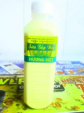 Hình ảnh sữa bắp nếp ướp lạnh 