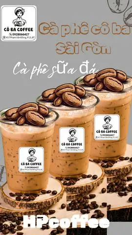 Hình ảnh cà phê sữa đá 