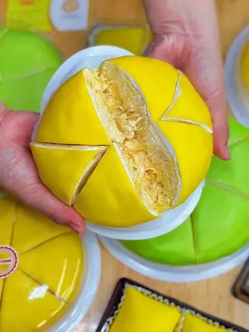 Hình ảnh bánh crepe ngàn lớp ổ 16cm