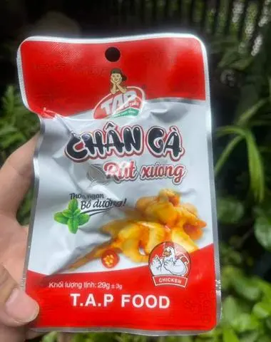 Hình ảnh Chân Gà Cay Rút Xương Việt Nam 29g