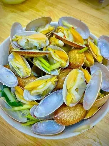 Hình ảnh Sò lụa hấp sả