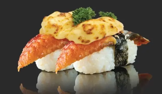 Hình ảnh Nigiri lươn phô mai