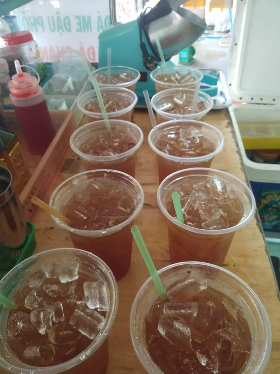 Hình ảnh Hồng Trà Tắc Trân Châu Ngọc Trai (800ml)