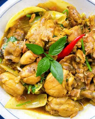 Hình ảnh Cơm ếch xào lăn