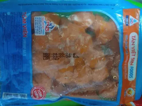Hình ảnh tôm viên (5 v)