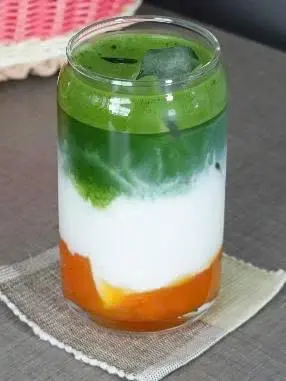 Hình ảnh Matcha Latte Đào