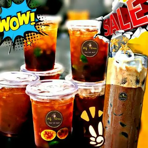 Hình ảnh KÈM 1 LY NÂU ĐÁ sóng sánh Khi mua Combo 5 Ly TRÀ TẮC MẬT Bự KHỦNG