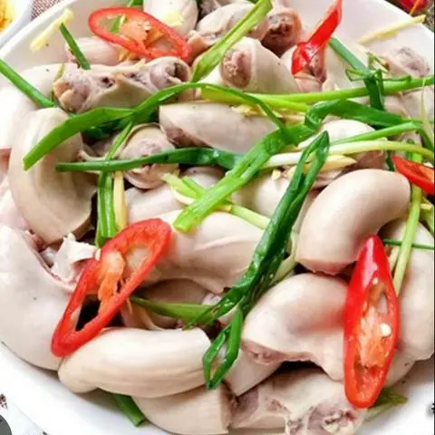 Hình ảnh Dồi trường hấp hành gừng