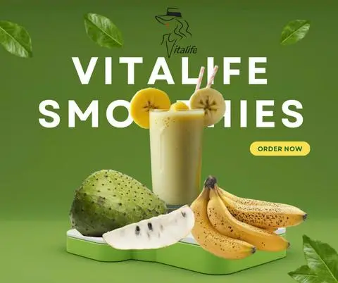 Hình ảnh Sinh tố mãng cầu - chuối - hạt chia - ly