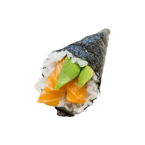 Hình ảnh T - temaki cá hồi và bơ