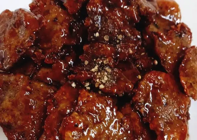 Hình ảnh Sườn kho tiêu chay