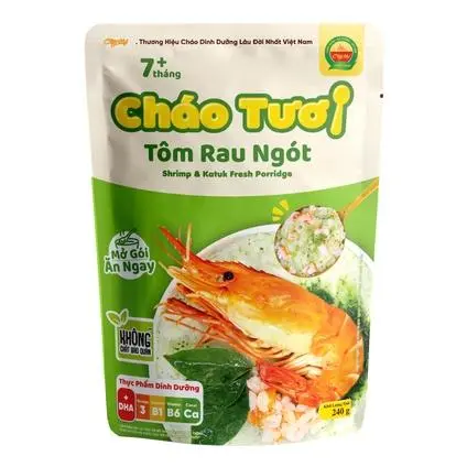 Hình ảnh Cháo tôm rau ngót