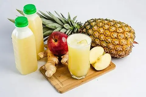 Hình ảnh Nước ép thơm táo