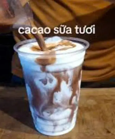 Hình ảnh Cacao latte( cacao sữa tươi) 