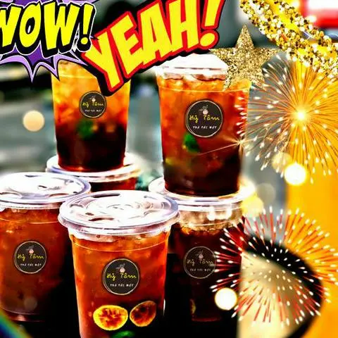 Hình ảnh Combo 5 Ly Trà Tắc Mật Bự Khủng KÈM 1 Ly Khổng Lồ