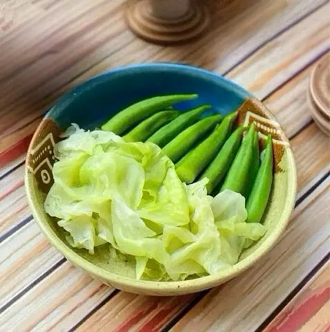 Hình ảnh Dĩa rau luộc