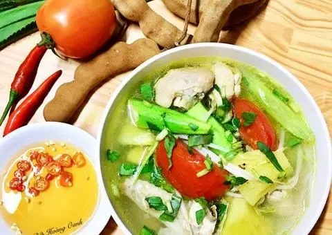Hình ảnh Canh chua gà ta