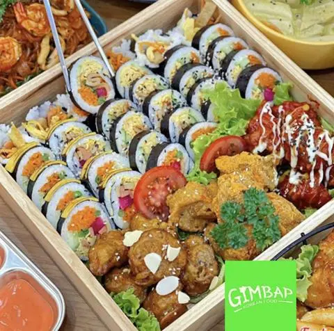 Hình ảnh Box gimbap + gà