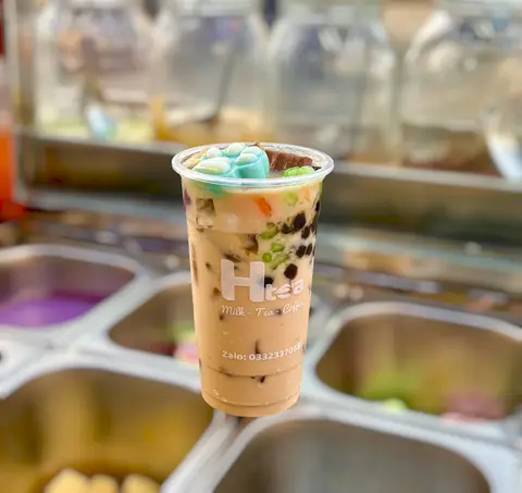 Hình ảnh Trà Sữa Full Topping + Chân Mèo