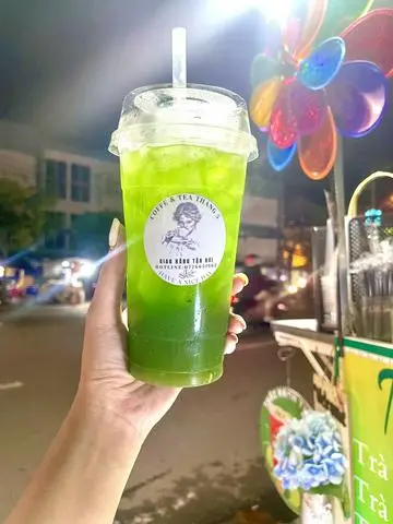 Hình ảnh Trà táo xanh bạc hà