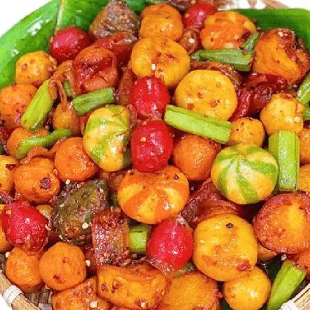 Hình ảnh COMBO CÁ VIÊN SỐT MẮM TỎI ĐẬM ĐÀ