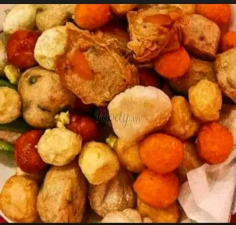 Hình ảnh cá viên chiên thập cẩm nhỏ
