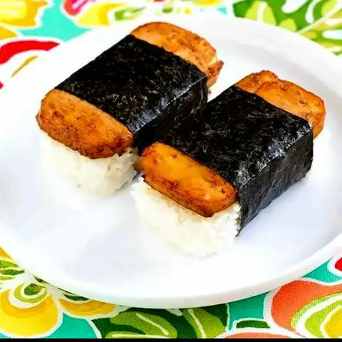 Hình ảnh Thịt spam nướng