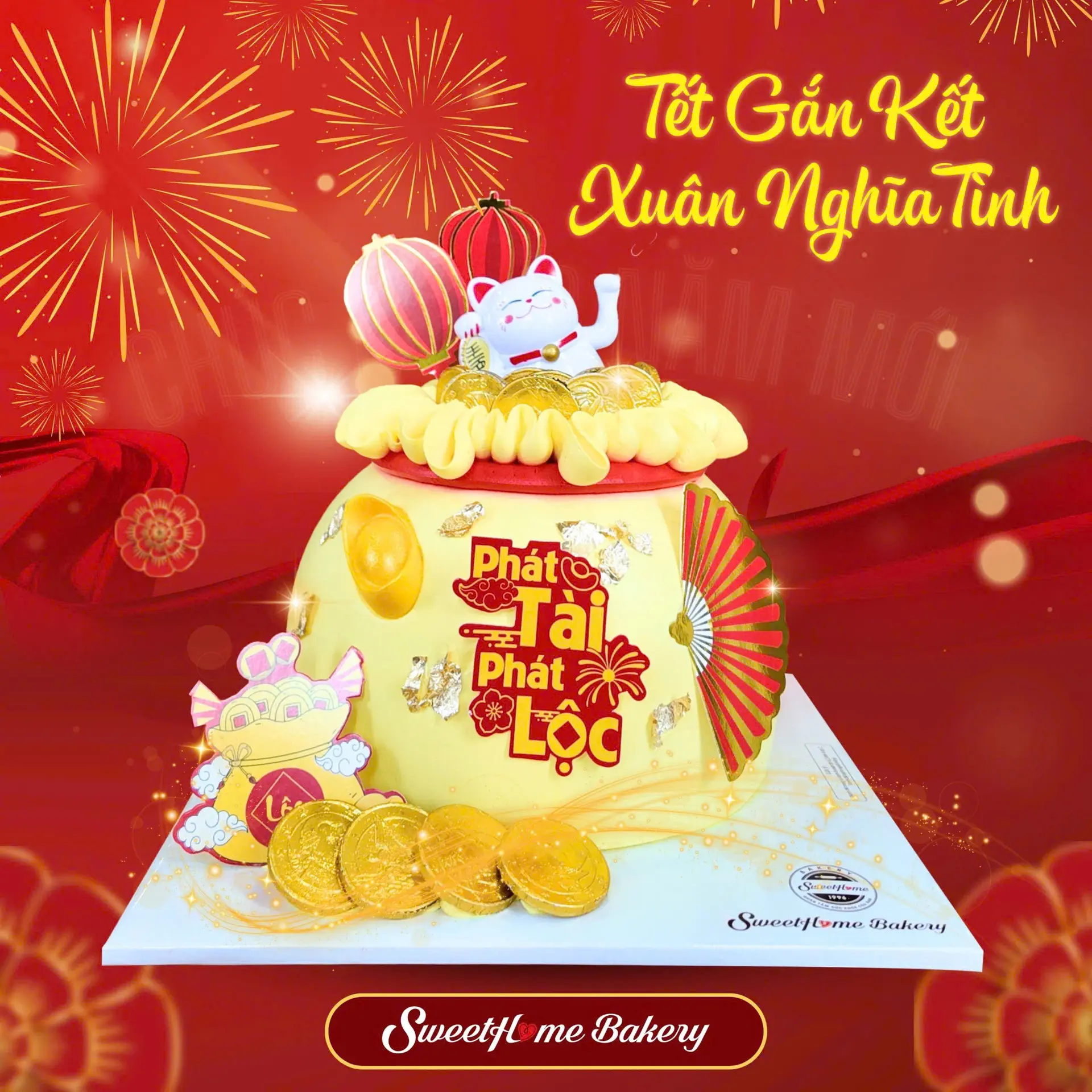 Hình ảnh Bánh Kem Túi Tiền 1  tấc 5