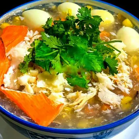 Hình ảnh Súp Thanh Cua Trứng Cút