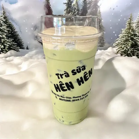 Hình ảnh Trà sữa matcha kem trứng