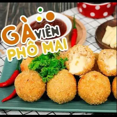 Hình ảnh Gà Viên Phô Mai - 3 Viên