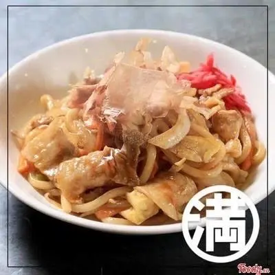 Hình ảnh Mì udon xào thịt heo