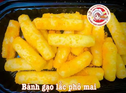 Hình ảnh Bánh gạo chiên lắc phô mai