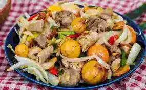 Hình ảnh Cơm lòng + trứng non xào
