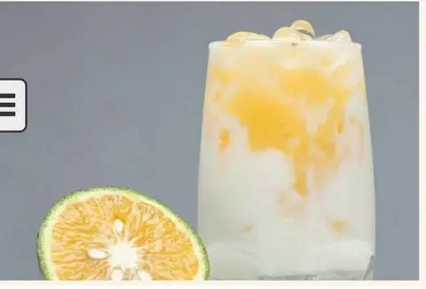 Hình ảnh Sinh tố cam sữa