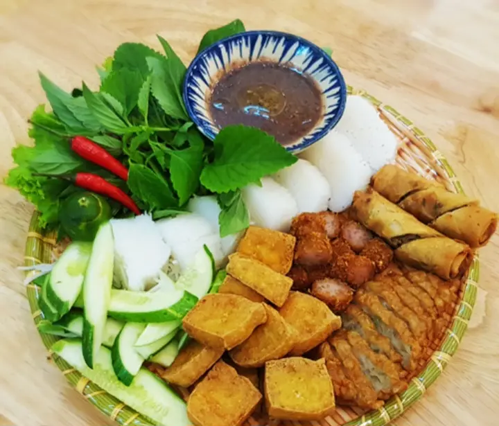 Hình ảnh Bún Đậu Nem Chua Chả Cốm