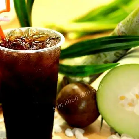 Hình ảnh Nước sâm bí đao mát lạnh giải nhiệt